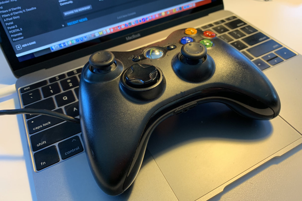 Game controller for macbook